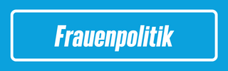 Frauenpolitik (Button mit Link)