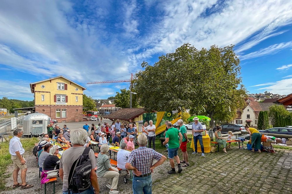 Politik und Party ganze Sicht