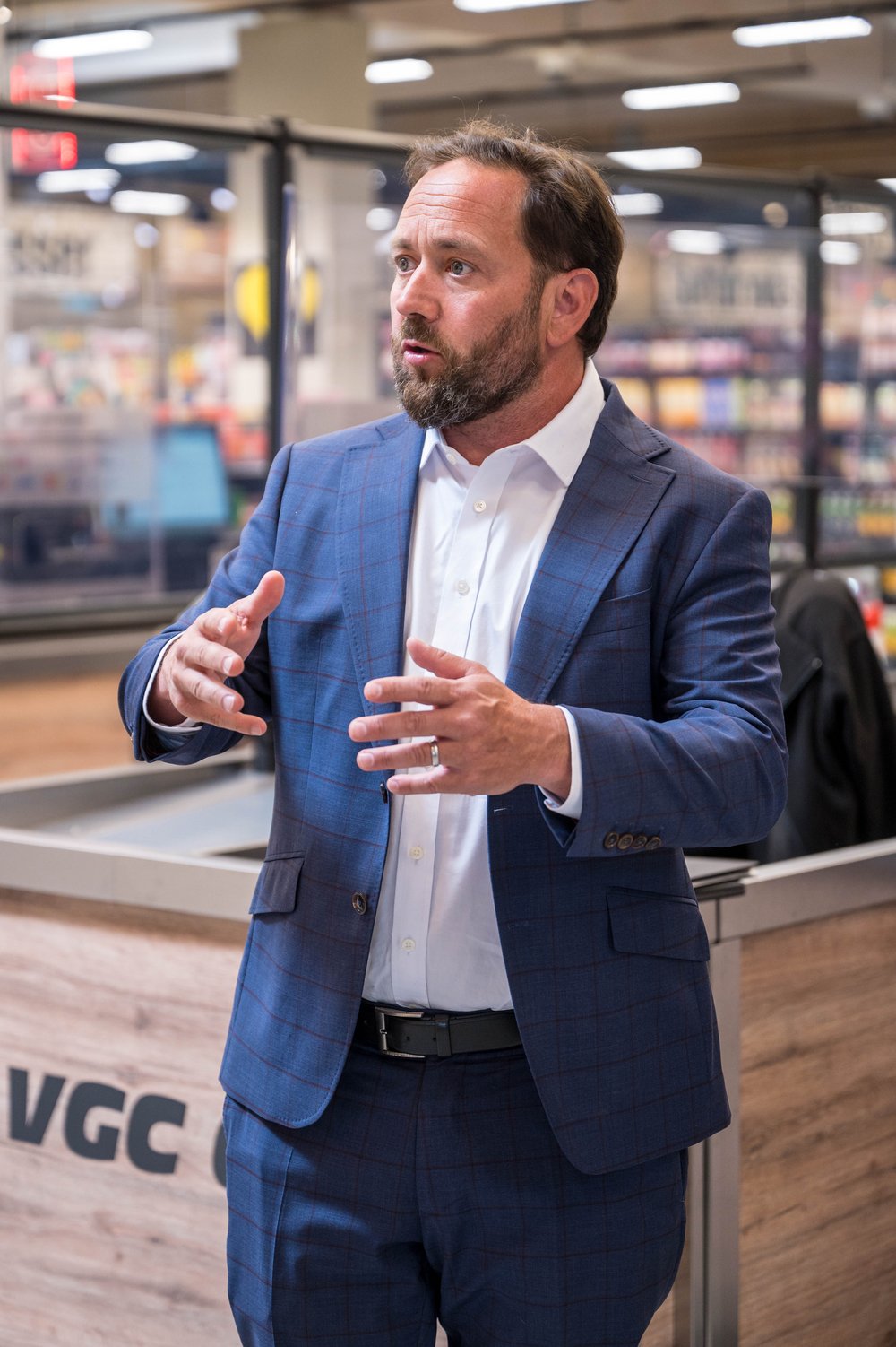 Florian Hassler ist engagiert beim Thema "regionale Lebensmittel".