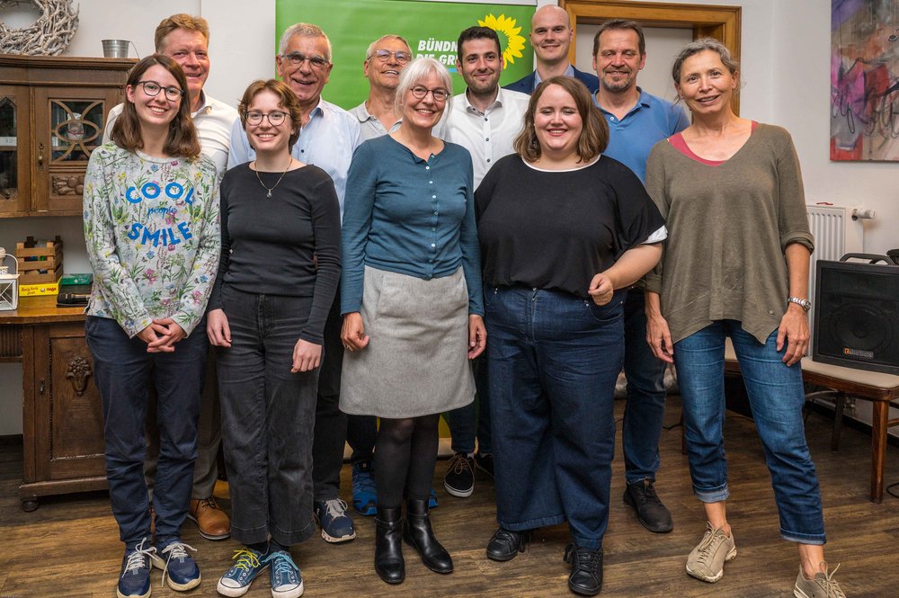 Ricarda Lang trifft sich mit den Calwer Grünen