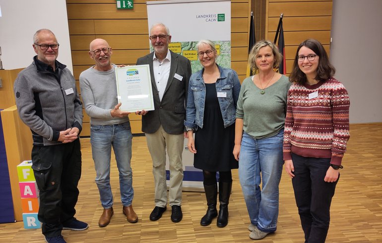 Die Kreistagsfraktion mit Reinhard Kafka