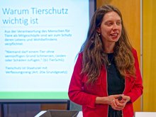 Zoe Mayer bei der KMV