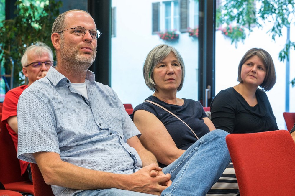 Mitglieder der Grünen bei der Kreismitgliederversammlung in Bad Liebenzell