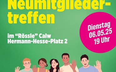 Sharepic Neumitgliedertreffen