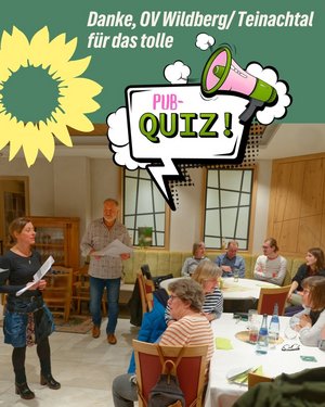 Dankeplakat vom Pub-Quiz