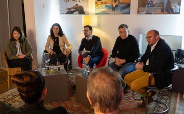 Die Gäste der Podiumsdiskussion