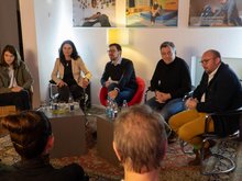 Die Gäste der Podiumsdiskussion