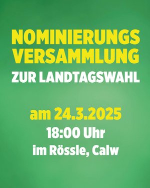 Sharepic zur Nominierungsversammlung