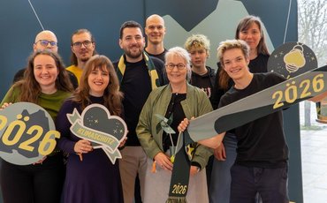 Eine Gruppe von Calwern bei der Landesdelegiertenkonferenz