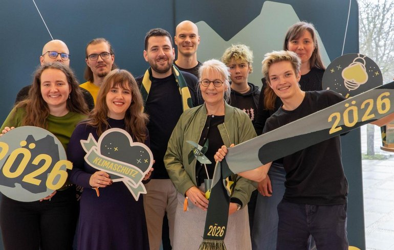 Eine Gruppe von Calwern bei der Landesdelegiertenkonferenz