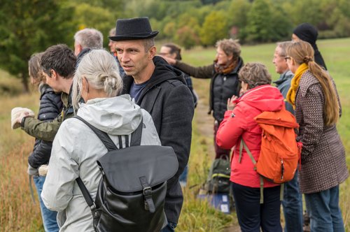 Auf dem Grünen Band, dem Naturschutzgebiet auf dem ehemaligen Todesstreifen