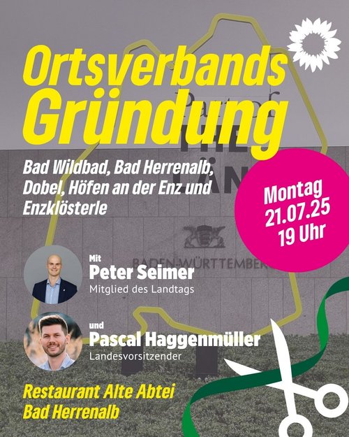 Sharepic für die Gründung OV Bad Wildbad
