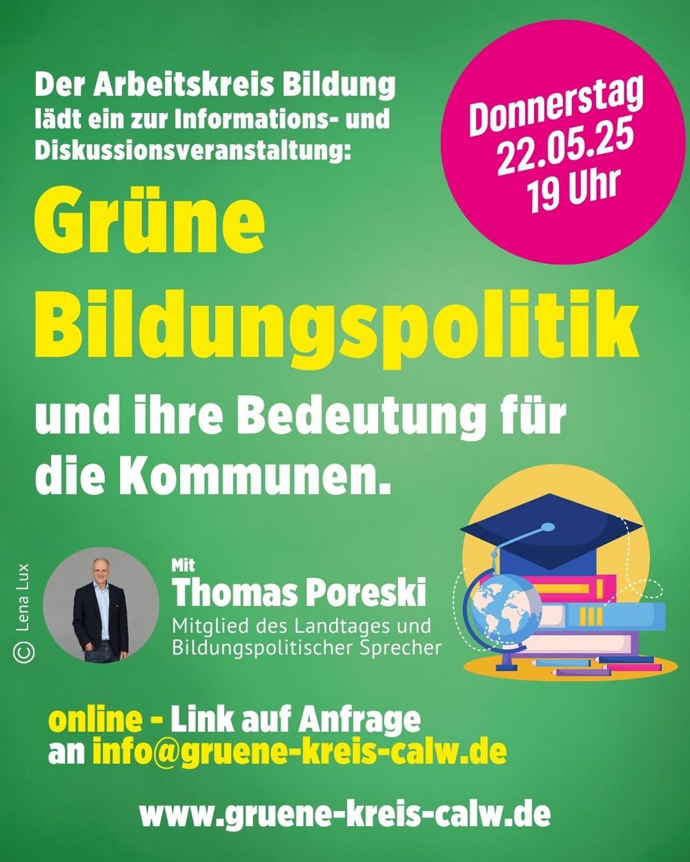 Sharepic für die Bildungsveranstaltung