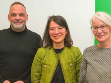Portrait von Dirk Neubauer, Thuy Nga Trinh und Anke Much