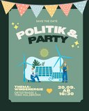 Sharepic für Politik und Party