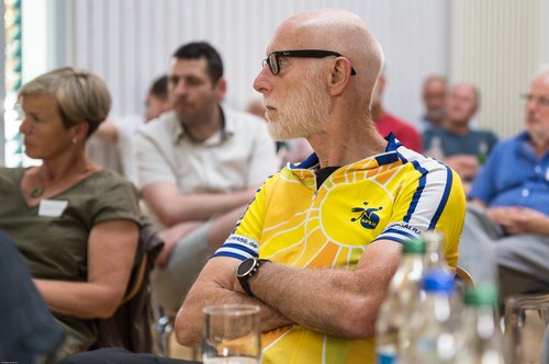 Hans Sütterlin, Beisitzer im Kreisvorstand für die Grünen Alten