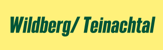 Wildberg/ Teinachtal Button