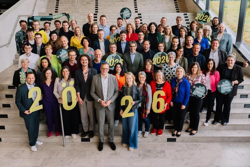 Gruppenbild der Kandidierenden auf der Landesliste