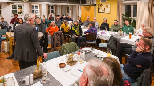 Matthias Gastel spricht im Rössle in Calw