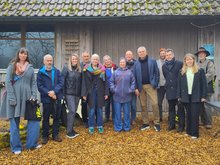 Der Besuch vor der Kulturremise