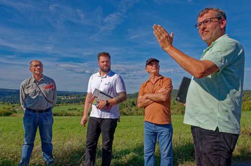 Spaziergang zu den zukünftigen WKA 