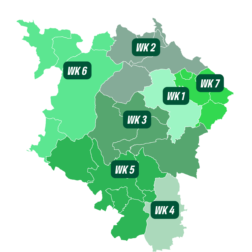Wahlkreise im Landkreis Calw