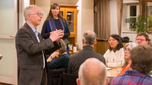 Matthias Gastel beim Vortrag